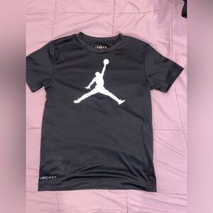 Jordan Black T-Shirt Boys Medium